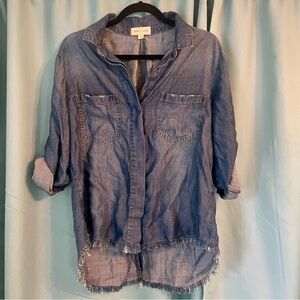 Cloth & stone denim top